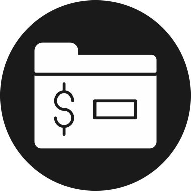 Kredi kartı glif simgesi