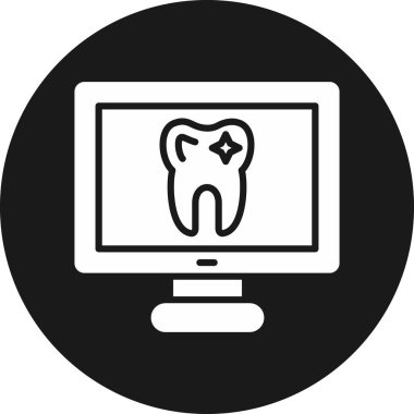 Modern simgenin vektör illüstrasyonu