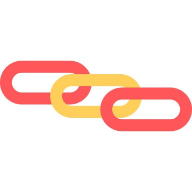 bağlantı simgesi vektörü. İzometrik çizgi sembolü. izole edilmiş sınır sembolü çizimi