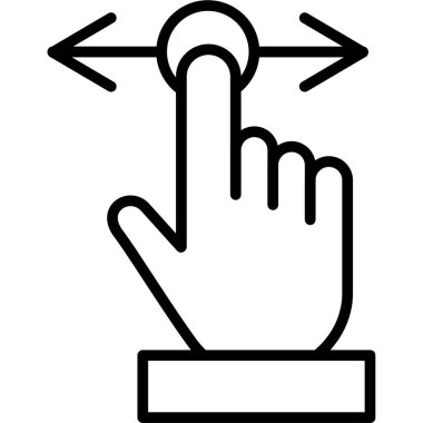 El işaret parmağı simgesi