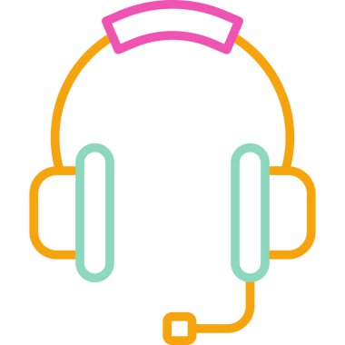 Müzik simgesinin vektör illüstrasyonu