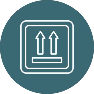 Ok. Web simgesi vektör illüstrasyonu