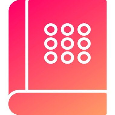 Modern müzik simgesinin vektör illüstrasyonu