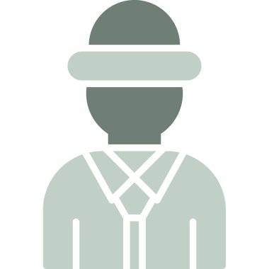 avatar insan kişisi simgesi ana hatlar biçiminde