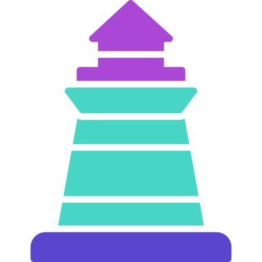 Yılbaşı ağacı. Basit resimleme