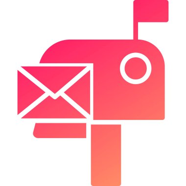 Bir harf simgesinin vektör illüstrasyonu