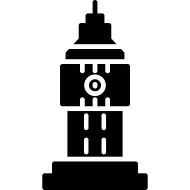 Cami simgesi vektör illüstrasyonu