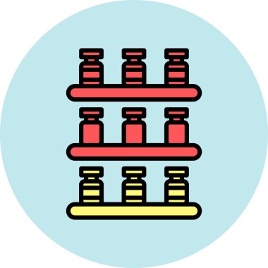 Haplar. Web simgesi basit tasarım