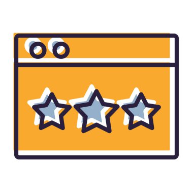 Şeffaf bir arkaplanda derecelendirme vektör illüstrasyonu. Birinci kalite semboller. Konsept ve grafik tasarımı için vuruş simgesi.