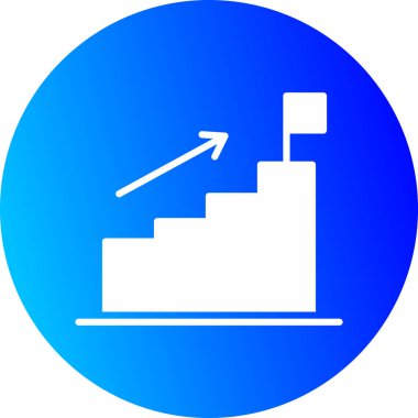 İş ve finans simgesinin vektör illüstrasyonu