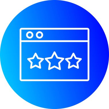 seo modern simgesinin vektör illüstrasyonu