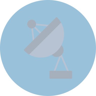 Anten simgesi, vektör illüstrasyonu