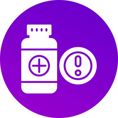 Modern b 'nin vektör illüstrasyonunda gaz ikonu yok