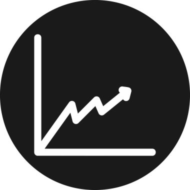 grafik vektör düz simgesi