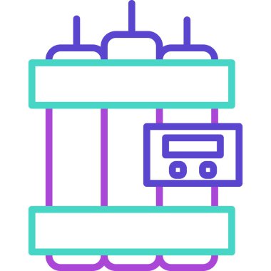 Elektrik gücü. Web simgesi