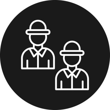 Kolayca düzenlemek veya değiştirmek mühendis vektör simgesi