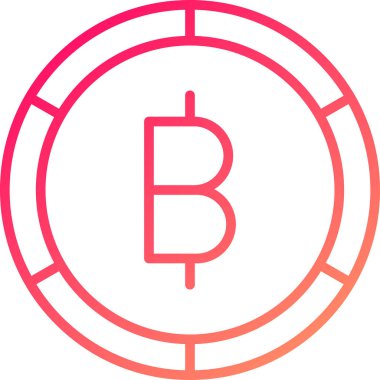 Bozuk para. Web simgesi basit illüstrasyon