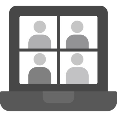 bilgisayar dizüstü simgesi, basit dizayn