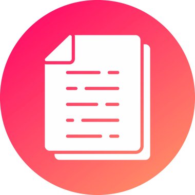 belge web simgesi, basit illüstrasyon