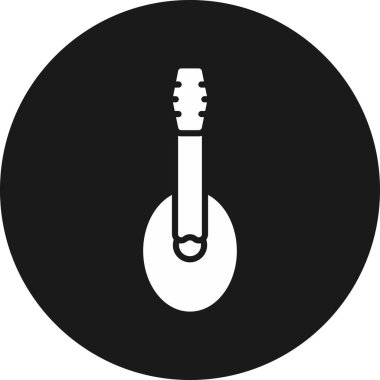 Modern b 'nin vektör illüstrasyonu enstrüman simgesinden yoksun