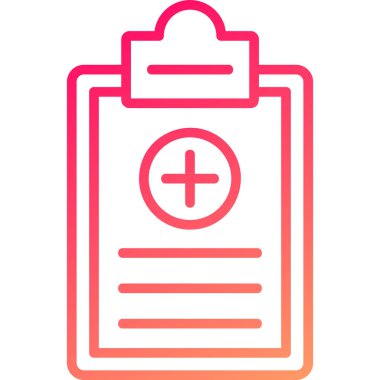 Tıbbi simge tasarım vektörü