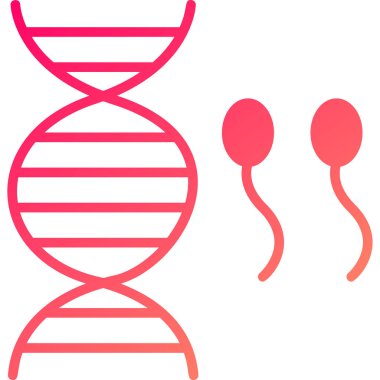 DNA. Web simgesi basit tasarım