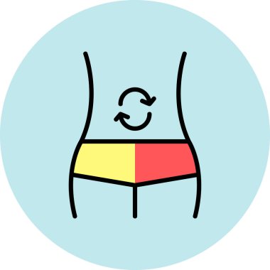 Yüzme havuzu. Basit resimleme