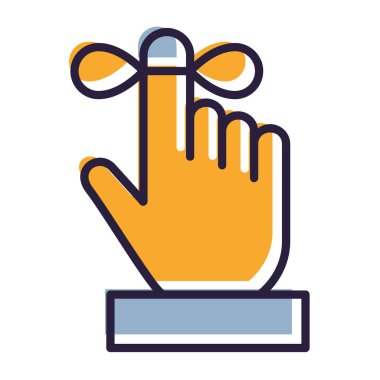 İmleci olan el imleci