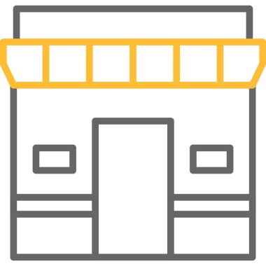 Ark De Triomphe Basit Vektör Simgesi İllüstrasyonu