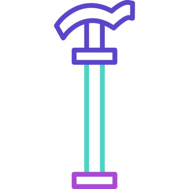 Balta. Web simgesi basit illüstrasyon