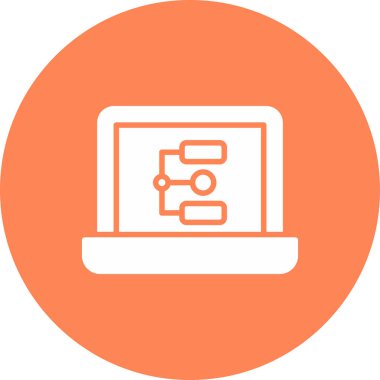 Web simgesi vektör illüstrasyonu