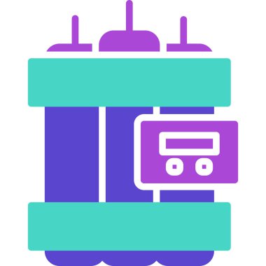 Elektrikli radyo. Basit resimleme
