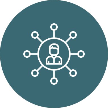 Vektör çizimi. seo modern simge.