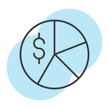 para simgesi vektör illüstrasyonu