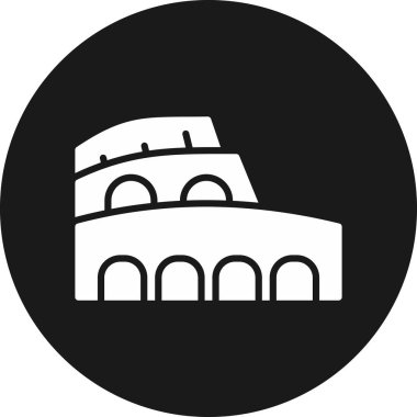 Bina. Web simgesi basit illüstrasyon