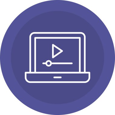 seo modern simgesinin vektör illüstrasyonu