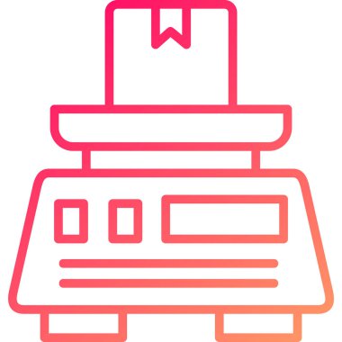 Çizgi film simgesinin vektör çizimi