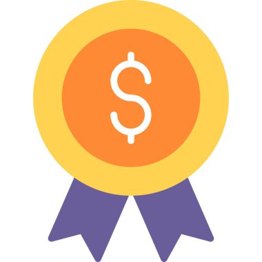 Ödül. Web simgesi basit illüstrasyon