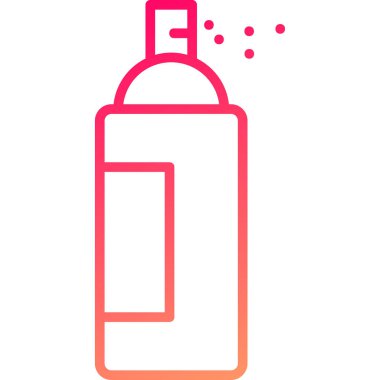 Parfüm modern simgesinin vektör çizimi