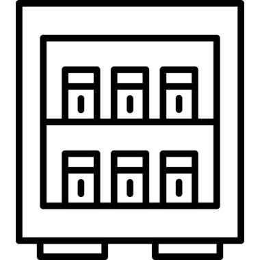 bina simgesi, vektör illüstrasyonu