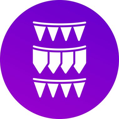 yiyecek ve içecek ikon vektör çizimi