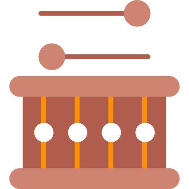yiyecek web simgesi basit illüstrasyon