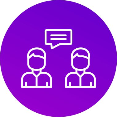 İnsan simgesinin vektör illüstrasyonu