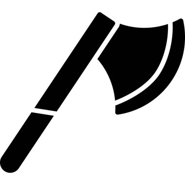 Balta simgesi vektör illüstrasyonu