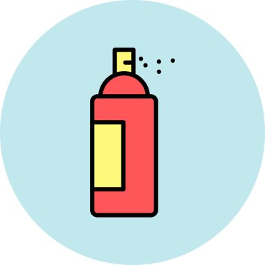 Şişe simgesinin vektör illüstrasyonu