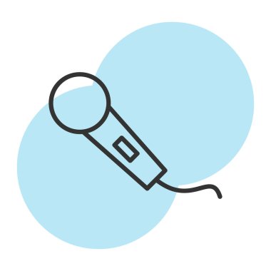 Modern bir simgenin vektör illüstrasyonu