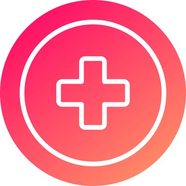 güzel çapraz vektör çizgisi simgesi