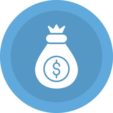 para çantası ikon vektör illüstrasyonu