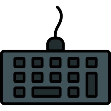 Radyo kontrol ikonu. Web tasarımı için basit radyo kontrol vektör simgesi çizimi