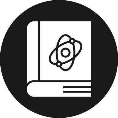 Modern kitap simgesinin vektör illüstrasyonu